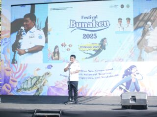 Buka Festival Bunaken 2025, Gubernur Yulius Ajak Lestarikan Ekosistem Laut, Perkuat Ekonomi Kreatif dan Budaya