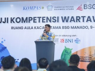 Buka Uji Kompetensi Wartawan, Ini Pesan Gubernur Sulut