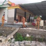 Camat Burneh Tinjau Langsung Rumah Warga Terdampak Angin Kencang di Desa Kapor