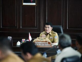 Gubernur Sulut Rakor Bersama BGN, Soroti Ada Kabupaten/Kota Belum Catatkan Penerima Manfaat MBG 
