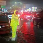 Hujan Deras Guyur Depok, Jalan Margonda Terendam, Polisi Turun Atur Lalu Lintas