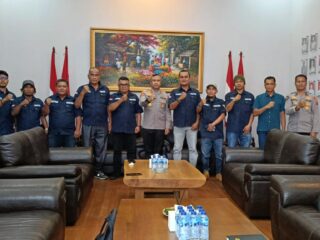 Kapolres Revi Nurvelani Terima Kunjungan Silaturahmi Pengurus Forwaka Asahan