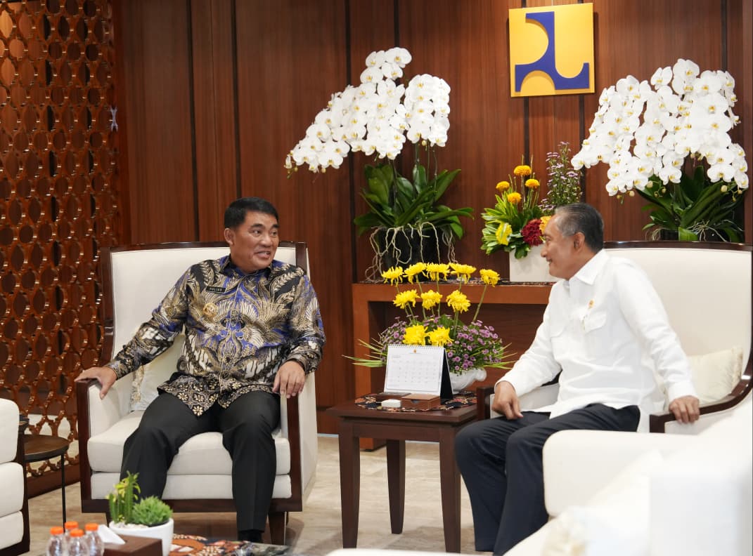 Bertemu Menteri PUPR, Gubernur Sulut Bahas Pembangunan Infrastruktur