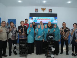 TP. PKK Kabupaten Asahan Gelar Evaluasi Lomba UP2K di Desa Bunut Sebrang