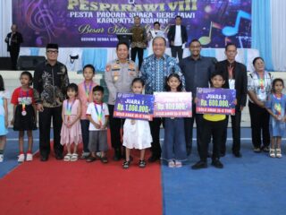 Bupati Asahan Tutup Pesparawi VIII Tahun 2025