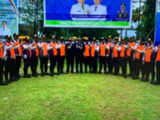 Kepala Dishub Kotamobagu Hadiri Upacara Harhubnas 2025