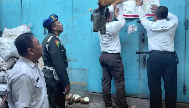 Pemkot Kotamobagu Tertibkan Ruko Menunggak Retribusi