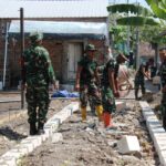 Perbaiki Jalan Desa Kedondong, Satgas TMMD ke-126 Kodim 0816 Tuai Apresiasi Warga