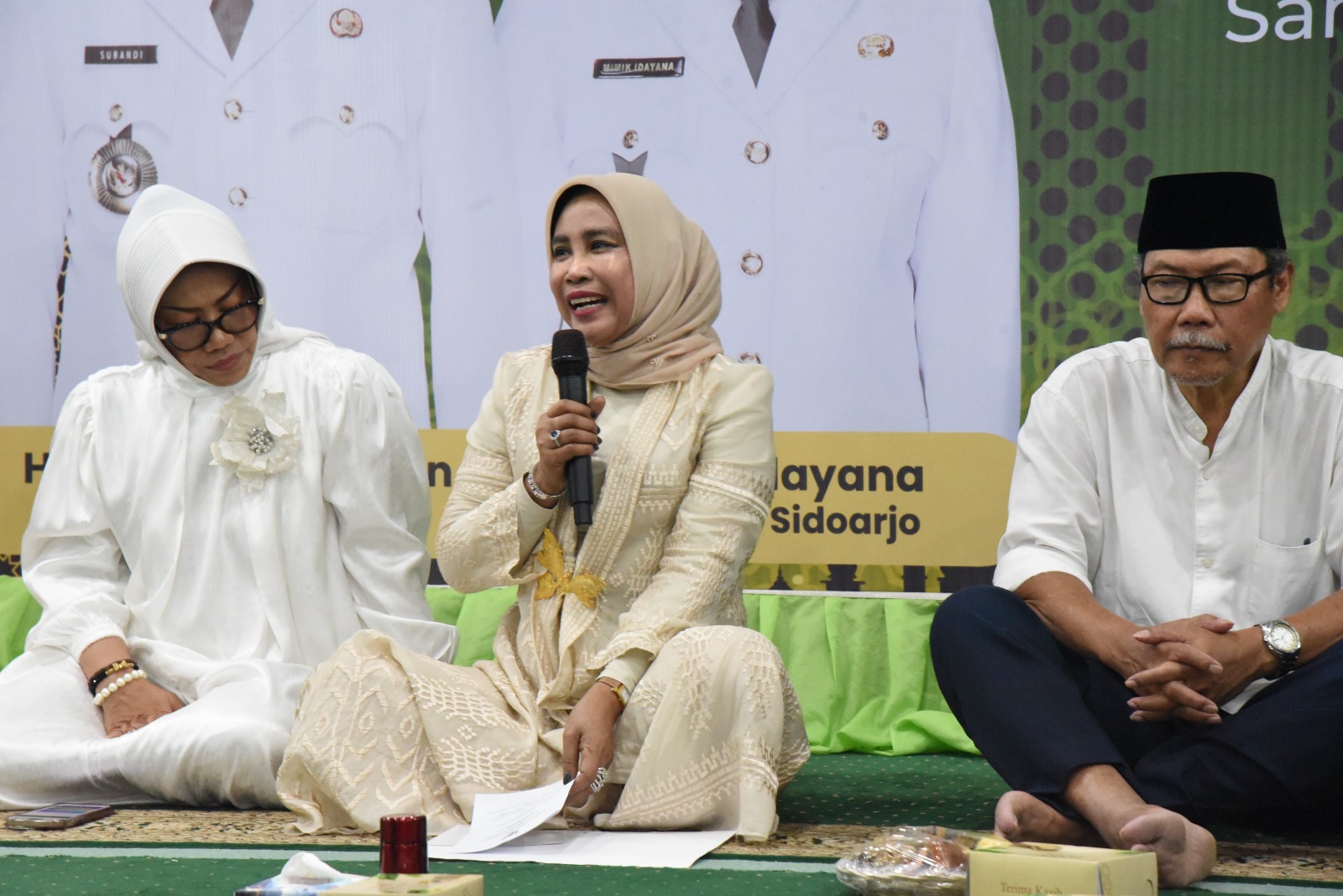 Peringati Hari Santri 2025, Wabup Sidoarjo Hadiri Tabligh Akbar di Masjid Agung
