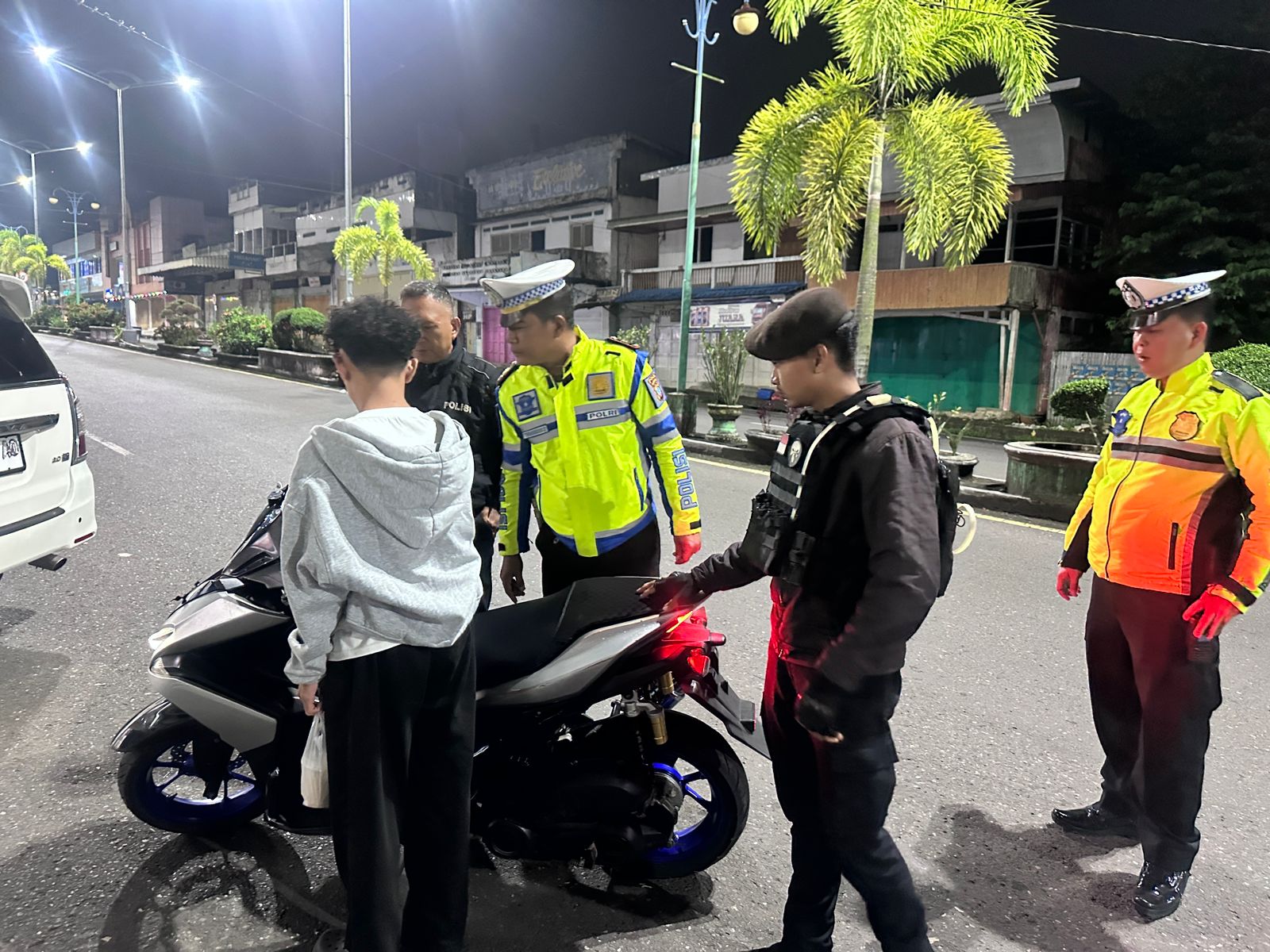 Polres Kotamobagu Tertibkan Kendaraan Berknalpot Brong demi Kenyamanan Warga