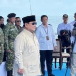 Prabowo Saksikan Kegagahan Armada Laut dalam Sailing Pass TNI AL 2025