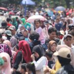 Ribuan Warga Padati Monas, Meriahkan Peringatan HUT TNI ke-80