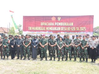 TMMD ke-126 Resmi Dibuka, Bukti Nyata Sinergi TNI dan Pemda Bangun Desa Maju dan Tangguh