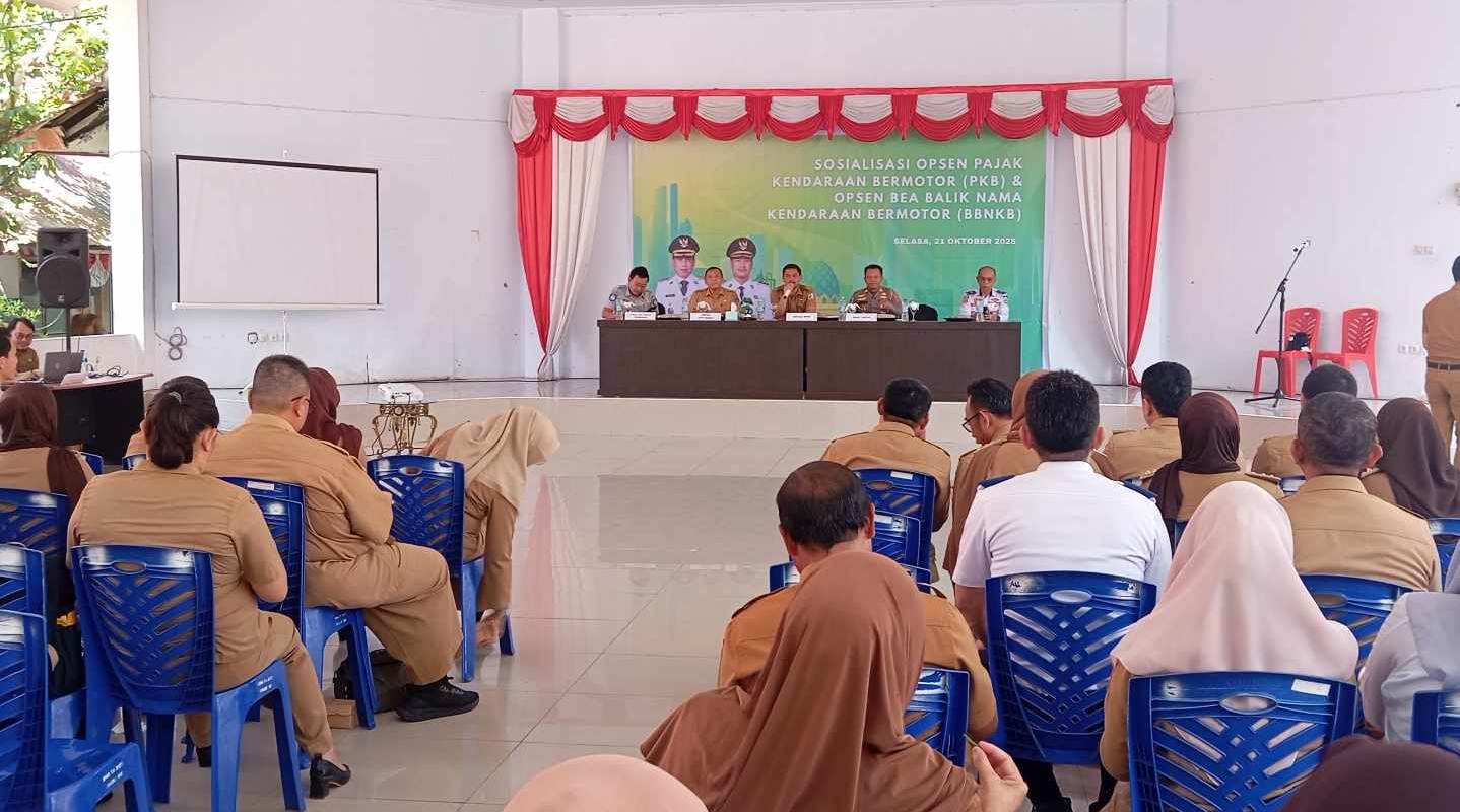 Tingkatkan PAD, Pemerintah Kotamobagu Gelar Sosialisasi Opsen PKB dan BBNKB