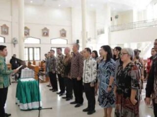 Wakil Wali Kota Kotamobagu Lantik Pengurus LP3KD Periode 2025–2029