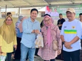 Wakil Wali Kota Rendy Virgiawan Mangkat Tinjau Operasi Pasar Murah di Desa Tabang