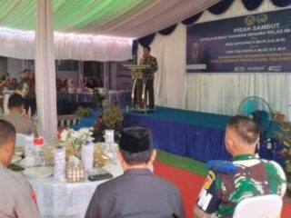 Wakili Wali Kota, Sahaya Mokoginta Hadiri Pisah Sambut Kepala Rutan Kelas IIB Kotamobagu