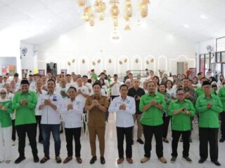 Wali Kota Weny Gaib dan Wawali Rendy Mangkat Hadiri PKP Kader Loyalis