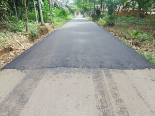 Diduga Boros Anggaran, Jalan Mulus di Talang Babat Kembali Diaspal