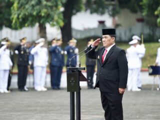 Gubernur Yulius Pimpin Upacara Peringatan Hari Pahlawan Tahun 2025