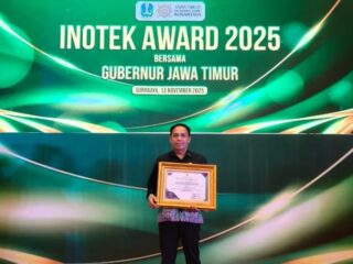 Batik Puspa Dahana Kota Blitar Juara Inotek Award 2025 Kategori Budaya dan Kependudukan