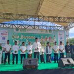 Bupati Sidoarjo Subandi Lepas Ribuan Peserta Mlaku Bareng Santri