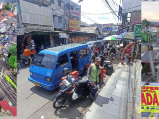 Citayam Semakin Padat, Kemacetan Depan Stasiun Kian Mengkhawatirkan