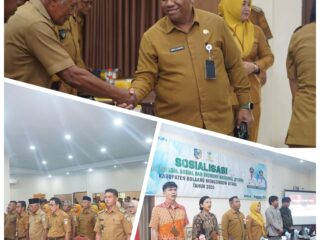 Pemkab Bolmong Utara Gelar Sosialisasi DTSEN