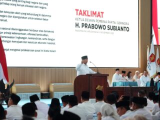 Hadiri Taklimat Prabowo di Hambalang, Yulius: Gerindra Sulut Satu Komando