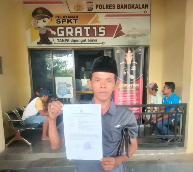 Oknum Anggota DPRD Dilaporkan ke Polres Bangkalan atas Dugaan Penipuan