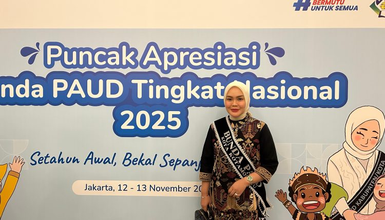 Rindah Mokoginta Hadiri Apresiasi Bunda PAUD Tingkat Nasional 2025