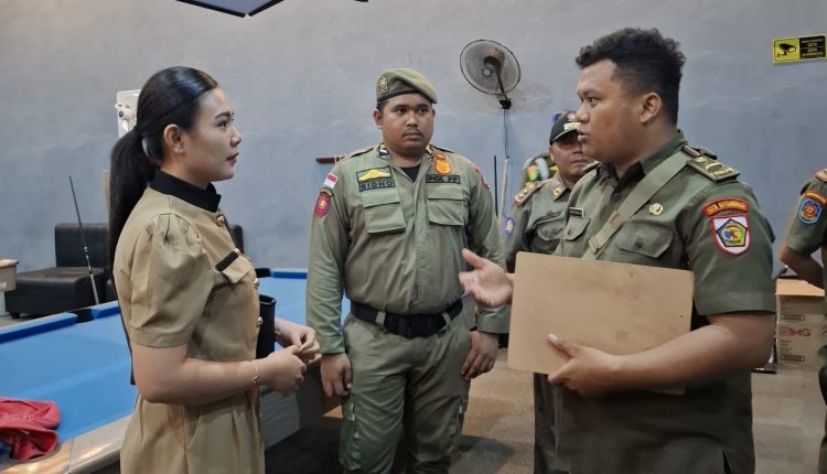 Satpol-PP Kotamobagu Sidak Tempat Billiard Usai Laporan Viral