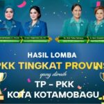 TP-PKK Kotamobagu Raih Prestasi Gemilang di Lomba Tingkat Provinsi Sulut