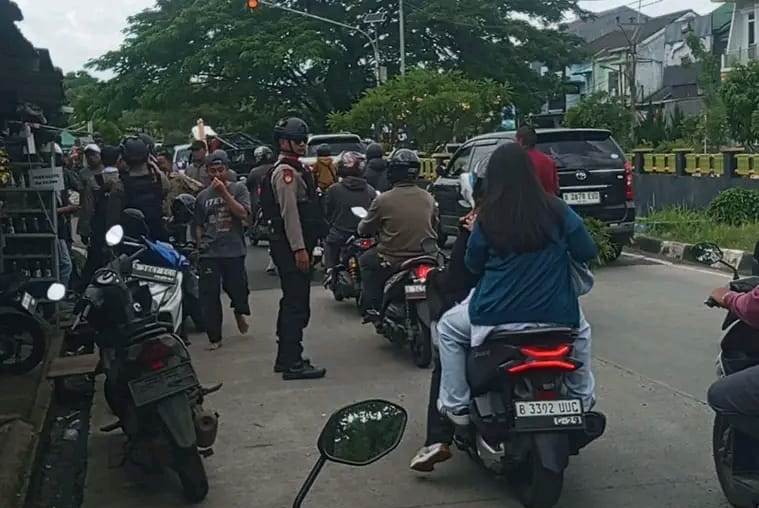 Tim Presisi Jaguar Polres Metro Depok Turun Tangan, Warga Gagalkan Aksi Debt Collector di GDC