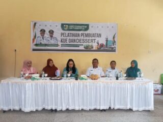 Wakil Ketua TP-PKK Kotamobagu Buka Pelatihan Pembuatan Kue dan Dessert