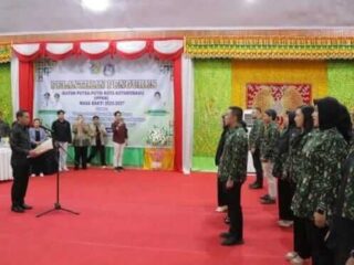 Wali Kota Kotamobagu Lantik Pengurus IPPKK Masa Bakti 2025–2027