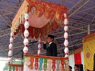 Wali Kota Kotamobagu Pimpin Upacara Hari Pahlawan 2025, Bacakan Amanat Mensos RI