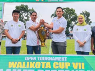 Wali Kota Kotamobagu Resmi Buka Turnamen Sepak Bola Wali Kota Cup VII 2025