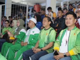 Wali Kota dan Wakil Wali Kota Kotamobagu Hadiri Pembukaan Porprov XII Sulut 2025