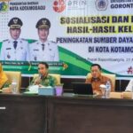 Bappelitbangda Kotamobagu Gelar Sosialisasi Hasil Kelitbangan Penguatan SDM Unggul