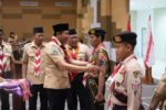 Bupati Sidoarjo Lantik Ratusan Pramuka Garuda Tahun 2025