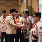 Bupati Sidoarjo Lantik Ratusan Pramuka Garuda Tahun 2025
