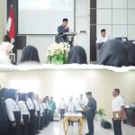 Selesai Pengambilan Sumpah Janji Pejabat Fungsional Bupati Sirajudin Lasena Beri Pesan Menohok