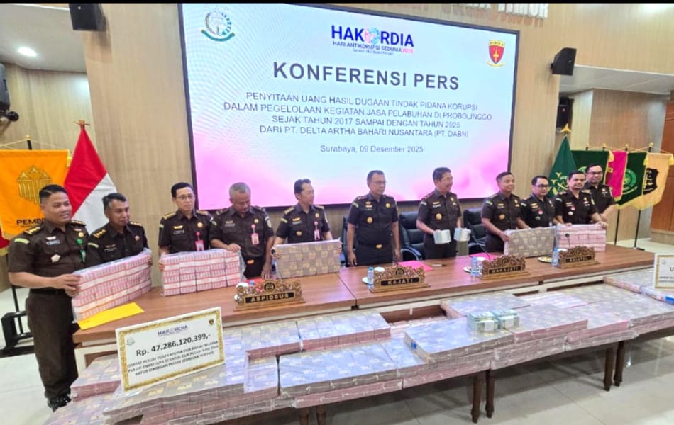 Kejari Tanjung Perak Paparkan Capaian Kinerja 2025 di Momentum Hakordia