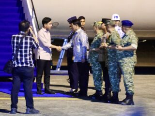 Gubernur Yulius Sambut Kunker Wapres RI 