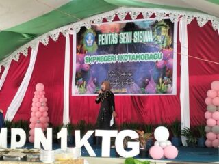 SMP Negeri 1 Kotamobagu Gelar Pentas Seni Siswa, Angkat Tema Pelestarian Budaya dan Kreativitas