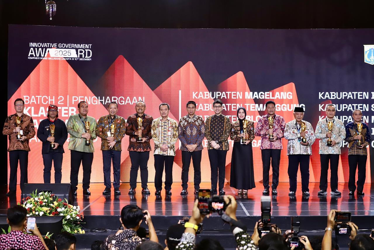 Sidoarjo Raih Predikat Kabupaten Terinovatif IGA 2025 Keempat Kalinya