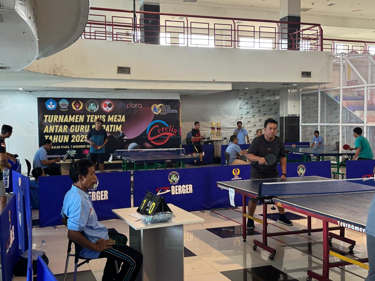 Turnamen Tenis Meja Antar Guru Semarakkan Hari Guru Nasional 2025