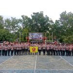 Wakapolres Bangkalan Pimpin Apel Pembukaan Perkemahan Pelantikan Saka Bhayangkara