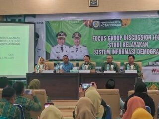 Wakili Wali Kota, Adnan Masinae Buka FGD Studi Kelayakan Sistem Informasi Demografi